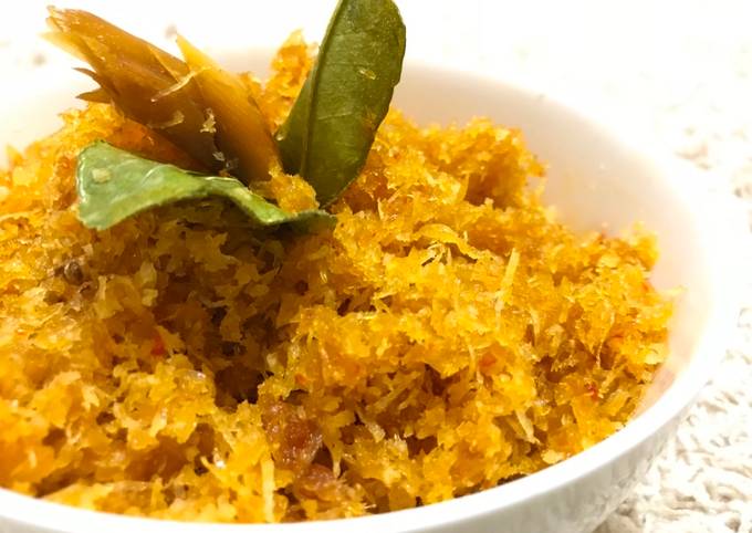 Anti Ribet, Membuat Kelapa Bumbu Urab Sederhana Dan Enak