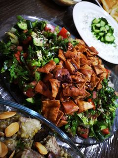 صورة لوصفة فتوش أخضر 🥗
