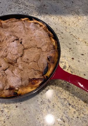 A picture of Denise's Apple Pancake.