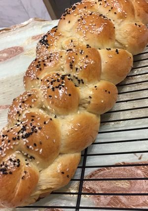 Una foto de El pan de ShabatPan jala