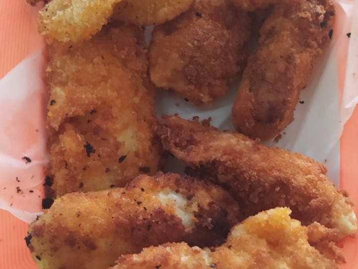 Anti Ribet, Memasak Pisang goreng krispi Bahan Sederhana