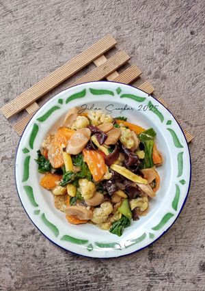 Foto resep 4. capjay sayur