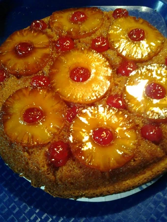Easy Steps to Make Simple Memorial Day pineapple upside down cake in a cast iron sk which Delicious