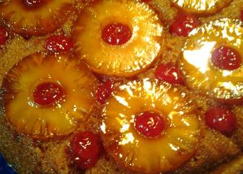 Update, Serving Recipe Simple Memorial Day pineapple upside down cake in a cast iron sk Delicious Steady Update, Serving Recipe Simple Memorial Day pineapple upside down cake in a cast iron sk Delicious Steady