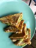 French toasts and avocado