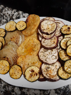 Una foto de Verdura al horno