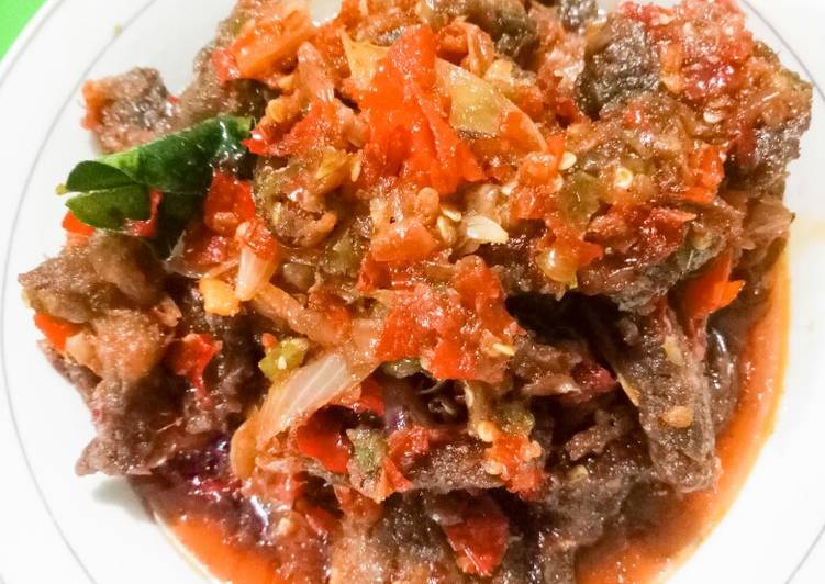 Dendeng Balado Pedas