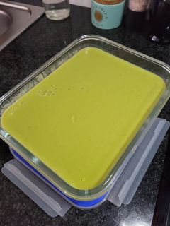 Una foto de Crema de espárragos verdes con Thermomix