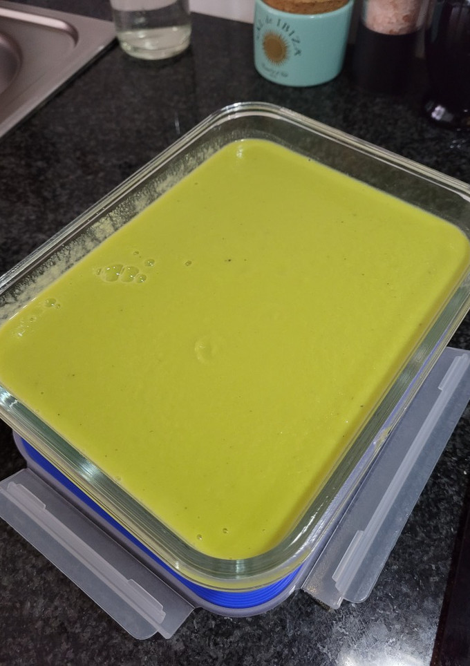 Una foto de Crema de espárragos verdes con Thermomix