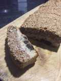 Torta proteica sin harina y sin azúcar en microondas