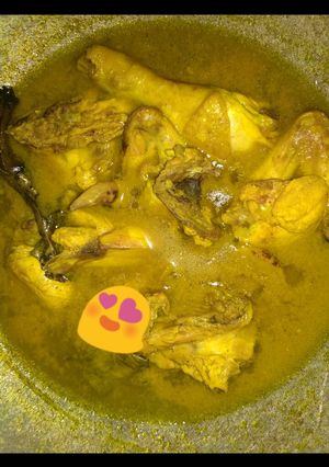 Foto resep Ayam bumbu kuning