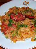Col blanco con carne de pavo ahumada Rumania