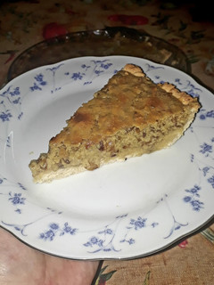 Una foto de Kuchen de nuez y coco