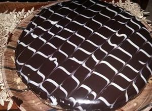 صورة لوصفة كيكة الشوكولاته 🎂