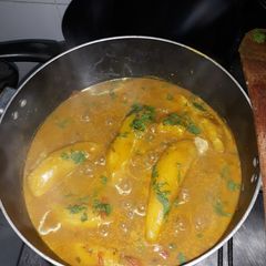 A picture of Coconut matoke #matokerecipe.