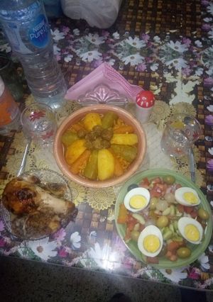 صورة لوصفة روز مرقة على طريقتي