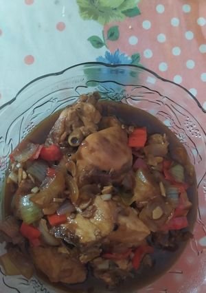 Foto resep Ayam Lada Hitam