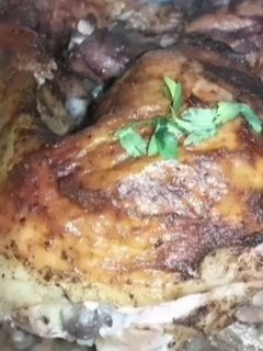 صورة لوصفة صينيه الفراخ بالبطاطس بالخلطه الرهيبه في الفرن👌