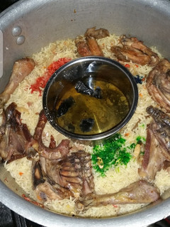 A picture of Biryani.
