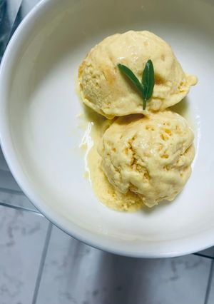 芒果冰淇淋 的食譜成品照片