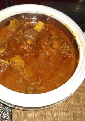 A picture of Mutton stew.