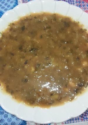 عکسی از دستور آش کلم