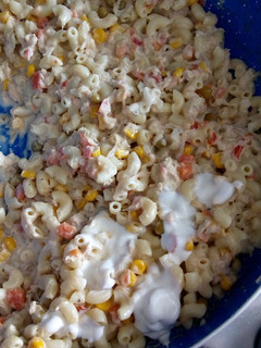 Una foto de Ensalada de atún con pasta