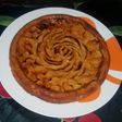 Tarta de manzana sin huevo súper fácil