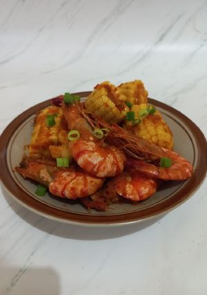 Foto resep Udang saos padang