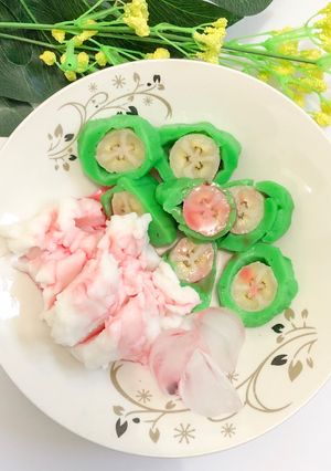 Foto resep Es Pisang Ijo