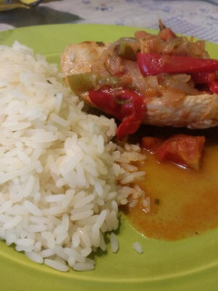 Una foto de Pollo a la cacerola