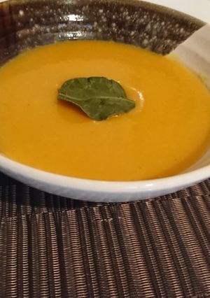 A picture of ROASTED BUTTERNUT SOUP #Charityrecipe #4weekschallenge.