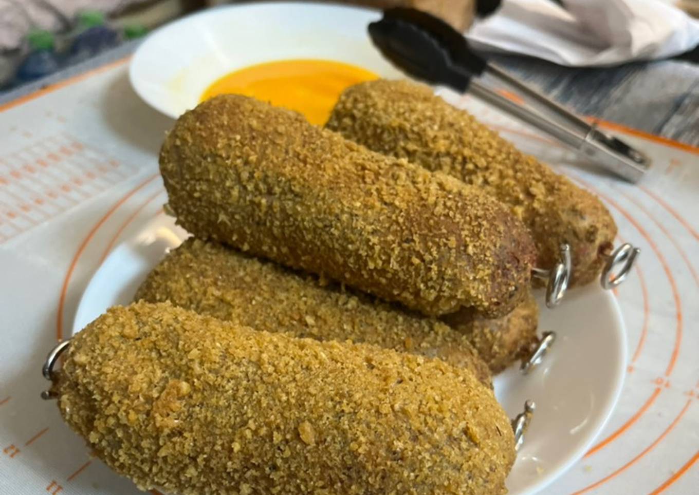 Keto corndog