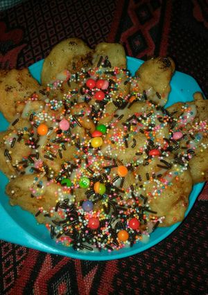 Foto resep Pisang kipas pelangi