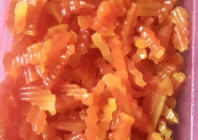 Anti Ribet, Membuat Manisan pepaya Bahan Sederhana