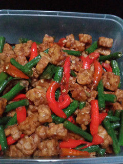 Foto resep 29. tumis tempe kacang panjang