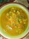 Sopita vegana de tormenta
