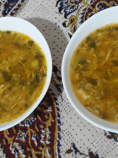 عکسی از دستور سوپ جو
