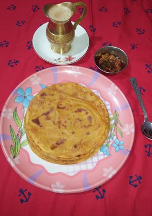 મસાલા પરાઠા(masala paratha Recipe in gujarati) રેસીપી મુખ્ય ફોટો
