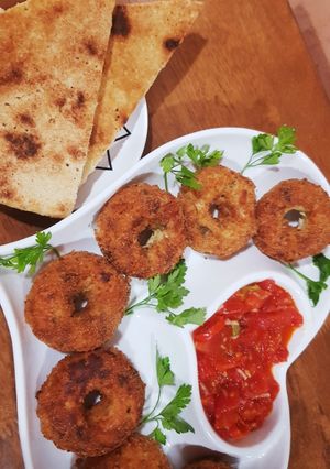 صورة لوصفة دونات الدجاج 🥯🥯