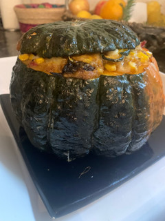 Una foto de Zapallo cabutia relleno 🎃