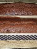Bizcocho de banana y chocolate