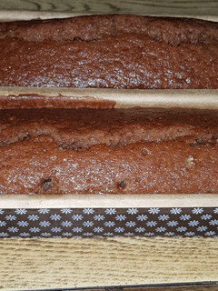 Una foto de Bizcocho de banana y chocolate