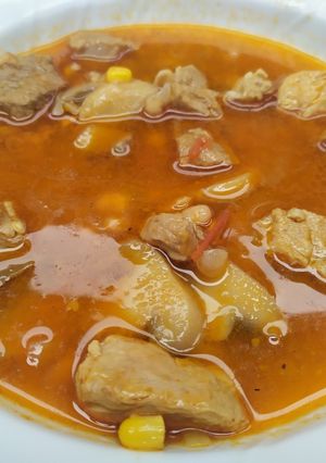 Pilisi ragu egyszerűen, bográcsban recept fotója