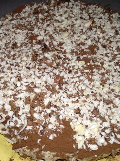 Una foto de Tarta de queso al tiramisú