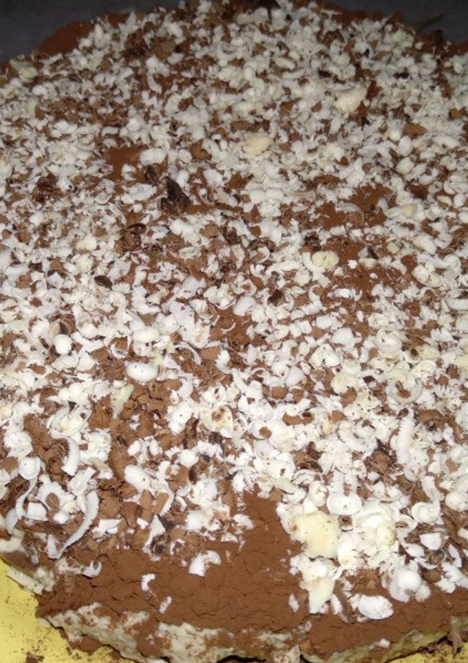 Una foto de Tarta de queso al tiramisú