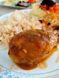 Pollo en salsa BBQ