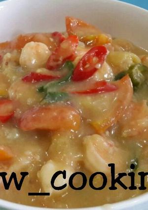 Foto resep Udang Saos Tempoyak