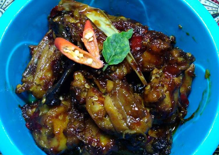 Ayam bumbu kecap sederhana