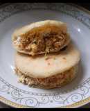 Arepas con revoltillo